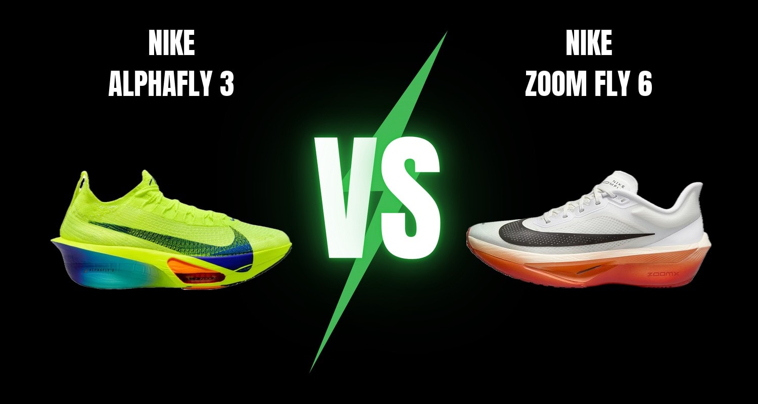 Nike Alphafly 3 vs Nike Zoom Fly 6