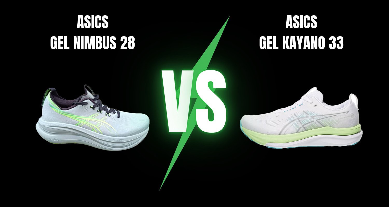 Asics Gel Nimbus 28 vs Asics Gel Kayano 33