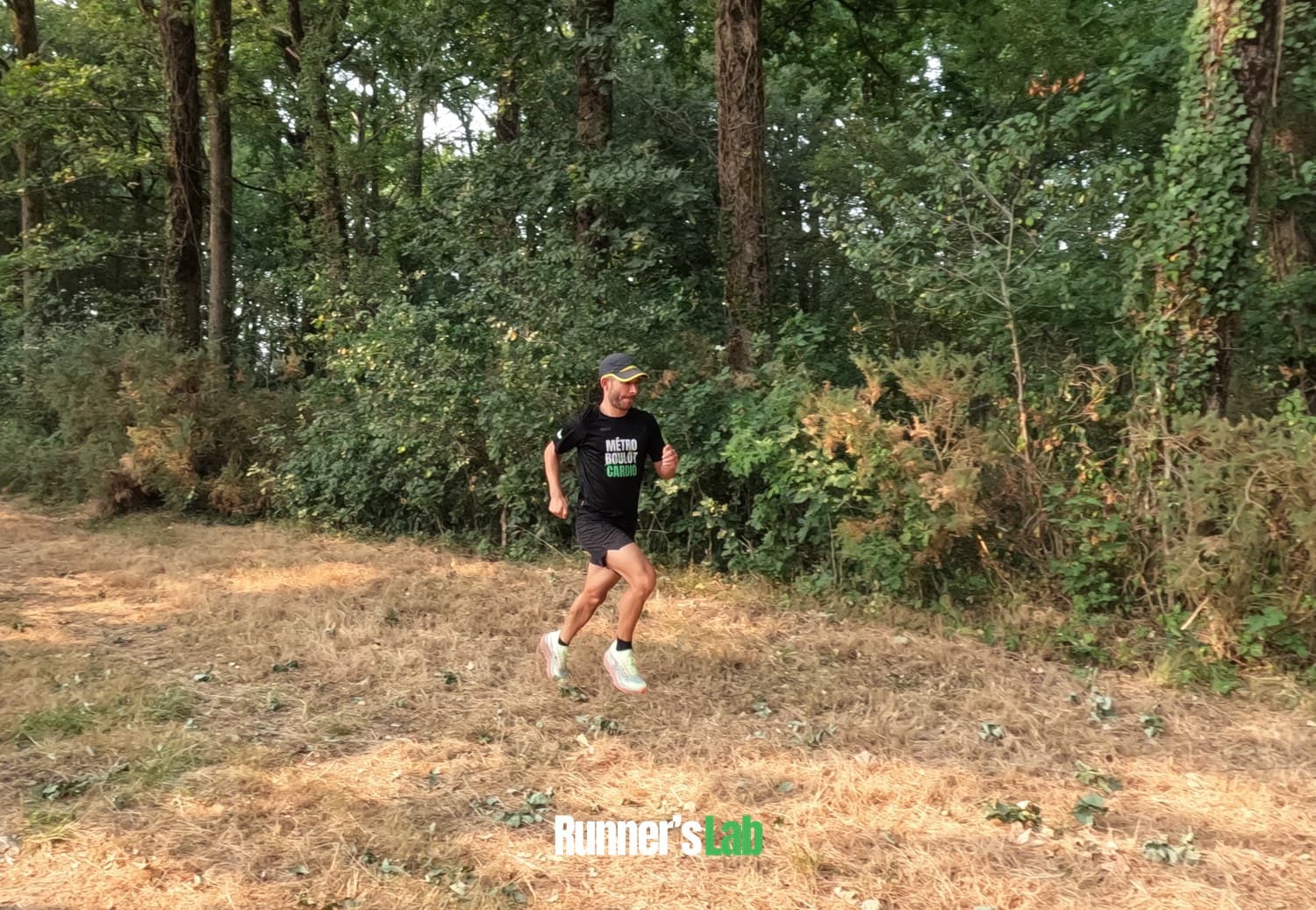 Julien training in the Asics Metafuji Trail 2
