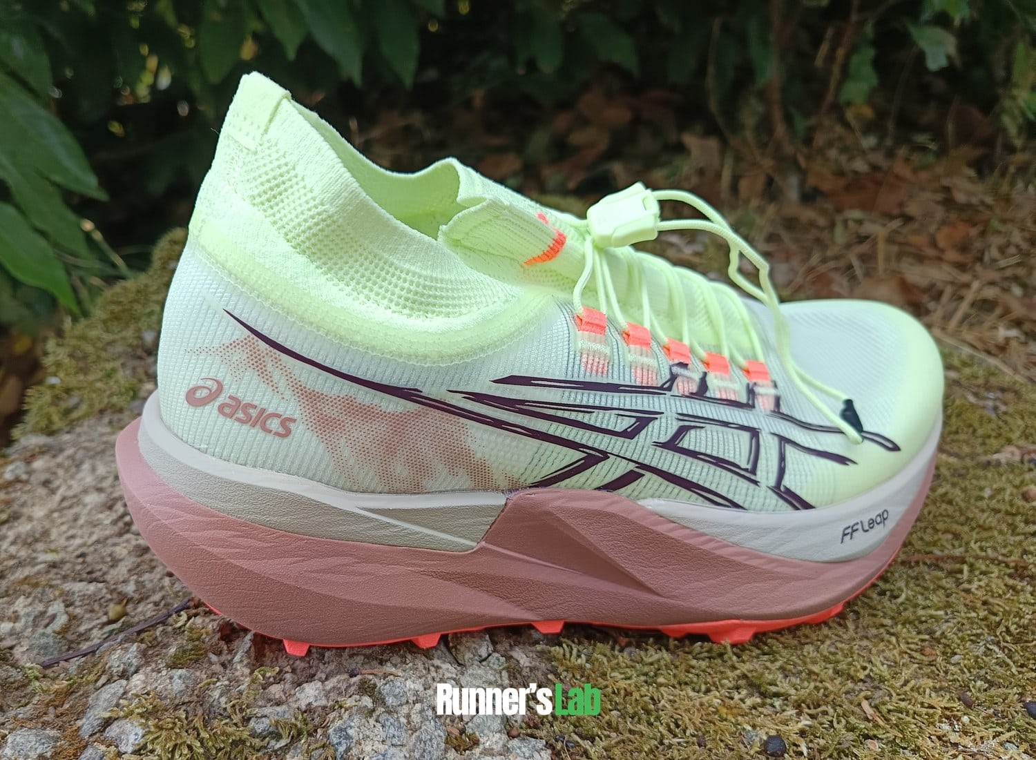 FF Leap midsole of the Asics Metafuji Trail 2