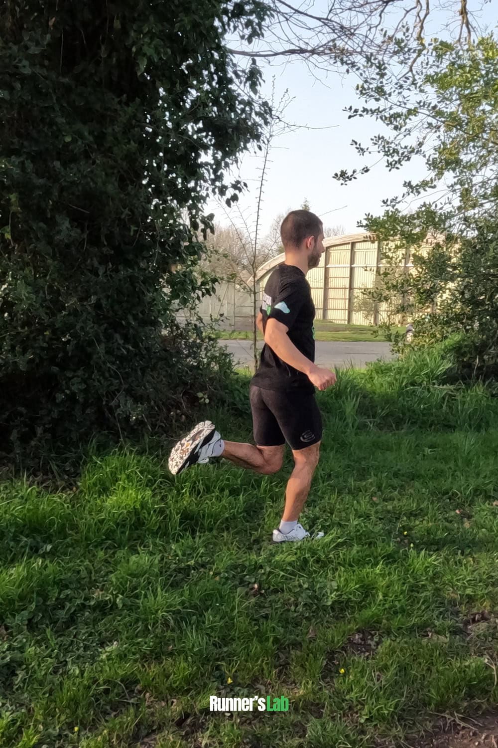 Hoka Speedgoat 7 rubber outsole while running