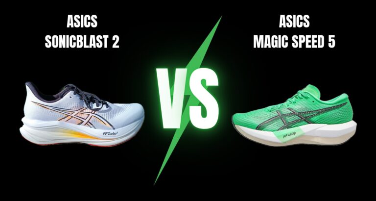 Asics Sonicblast 2 vs Asics Magic Speed 5