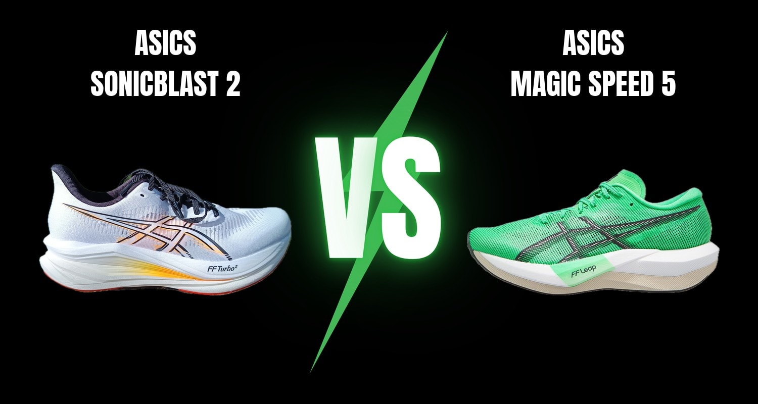 Asics Sonicblast 2 vs Asics Magic Speed 5