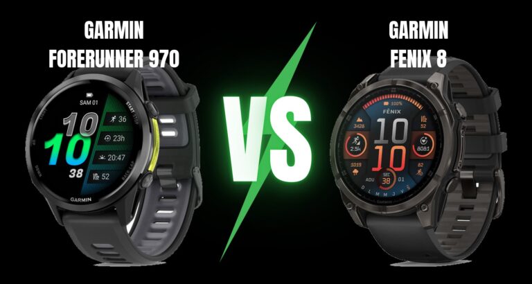 Garmin Forerunner 970 vs Garmin Fenix 8