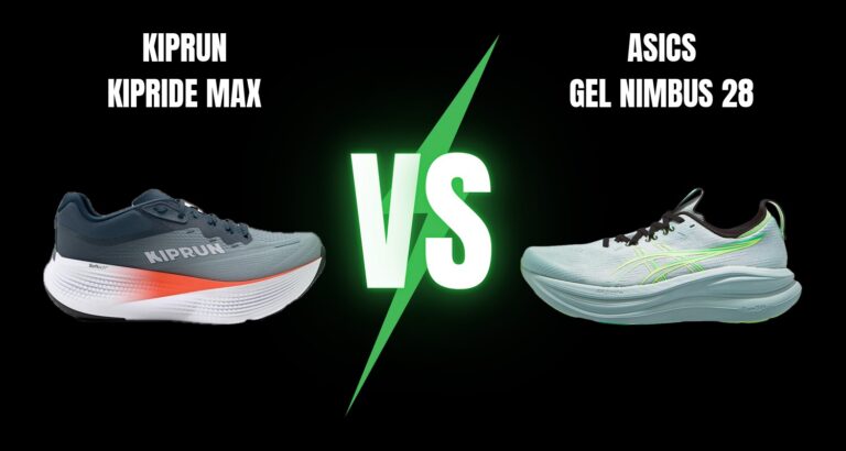 Kiprun Kipride Max vs Asics Gel Nimbus 28