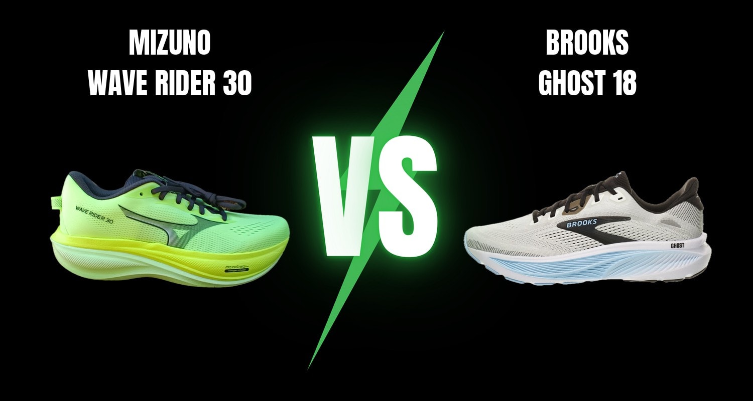 Mizuno Wave Rider 30 vs Brooks Ghost 18