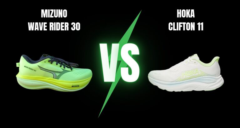 Mizuno Wave Rider 30 vs Hoka Clifton 11