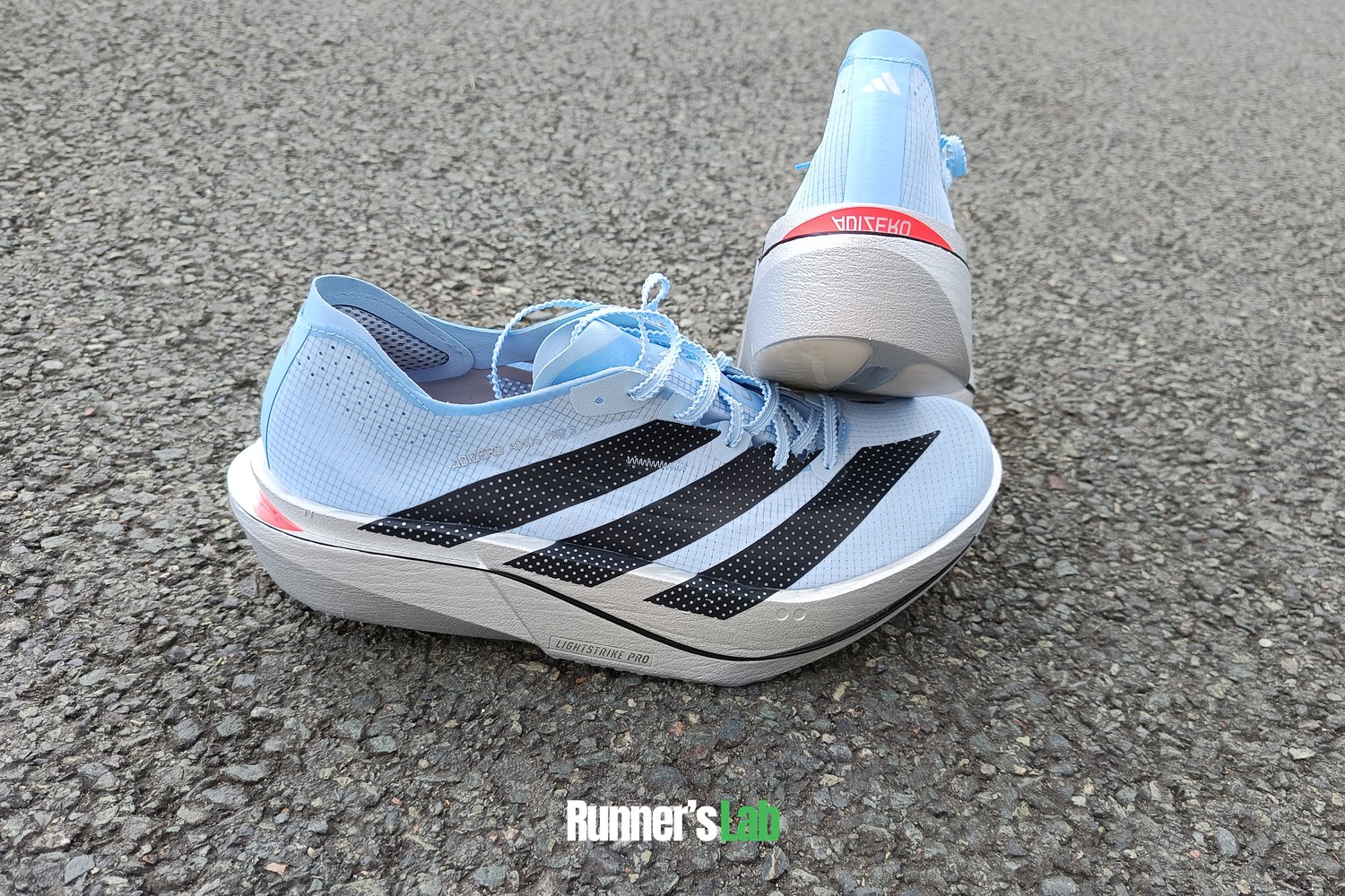 Julien testing the Adidas Adios Pro 5