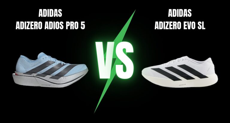Adidas Adizero Adios Pro 5 vs Adidas Adizero EVO SL