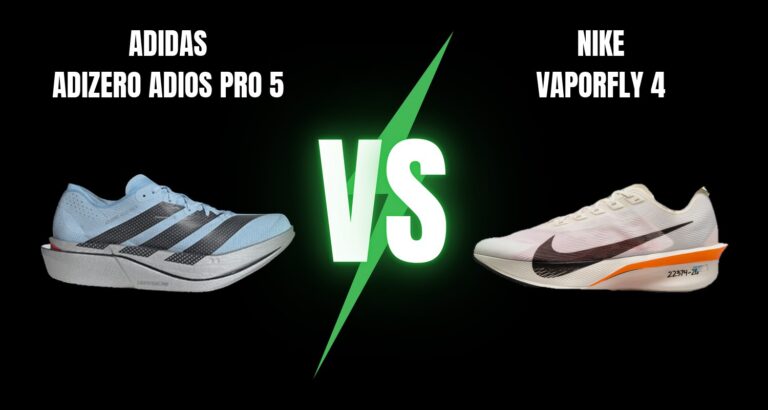 Adidas Adizero Adios Pro 5 vs Nike Vaporfly 4